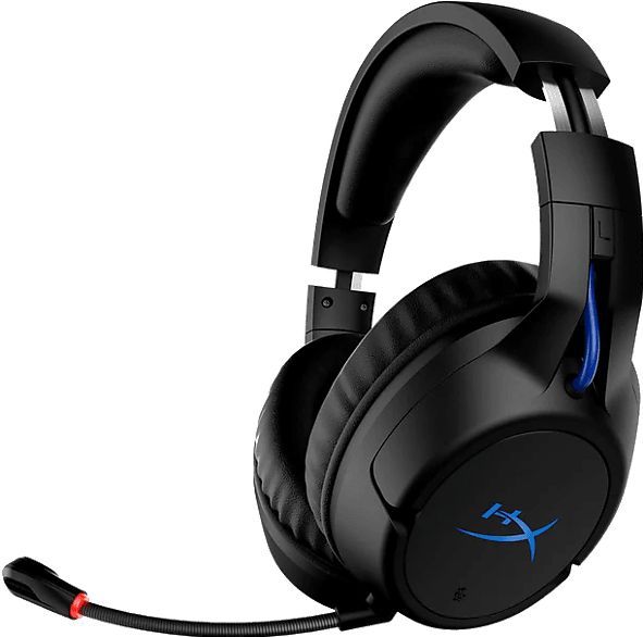 HyperX - Cloud Flight - Draadloze Gaming Headset - Zwart/Blauw - 30 uur batterijduur