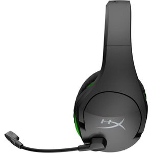 HyperX CloudX Stinger Core Wireless (Xbox Licensed) Over Ear headset Gamen Radiografisch, Kabel Stereo Zwart/groen Microfoon uitschakelbaar (mute)