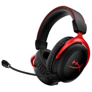 HyperX Cloud II Draadloze Gaming Headset - PC - PS5 - PS4 - Switch - Rood