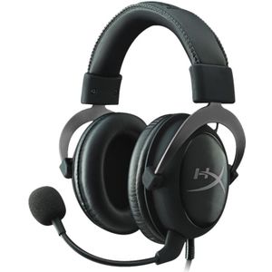 HyperX Cloud II Gun Metal Over Ear headset Gamen Kabel Stereo Zwart/grijs
