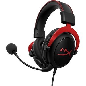 HyperX Cloud II Red Over Ear headset Gamen Kabel Stereo Zwart/rood