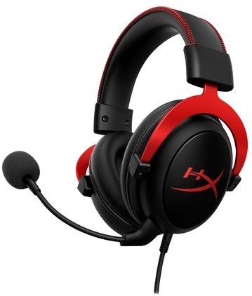 HyperX - Cloud II - Gamingheadset - Zwart-Rood