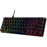 HyperX Alloy Origins 60 Bedraad Gaming Toetsenbord Mechanisch HyperX Red Switch RGB Qwerty Zwart