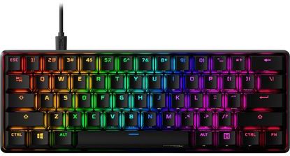 HyperX Alloy Origins 60 Bedraad Gaming Toetsenbord Mechanisch HyperX Red Switch RGB Qwerty Zwart