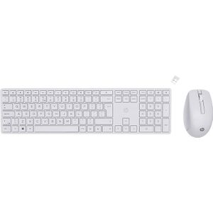 HP 650 - Draadloos Toetsenbord en Muis Combinatie - Qwerty - Wit