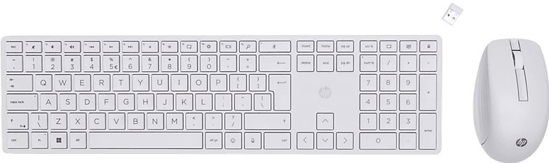 HP 650 - Draadloos Toetsenbord en Muis Combinatie - Qwerty - Wit