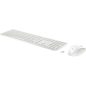 HP 650 - Draadloos Toetsenbord en Muis Combinatie - Azerty - Wit