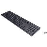 HP 450 Programmable Wireless Keyboard toetsenbord RF draadloos + USB AZERTY Belgisch Zwart