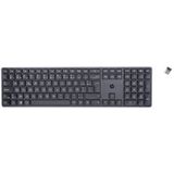 HP 450 Programmable Wireless Keyboard toetsenbord RF draadloos + USB AZERTY Belgisch Zwart