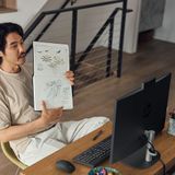 HP 24-cr0055nd Intel® Core™ i5 i5-1335U 60,5 cm (23.8") 1920 x 1080 Pixels Alles-in-één-pc 8 GB DDR4-SDRAM 512 GB SSD Windows 11 Home Wi-Fi 6 (802.11ax) Zwart