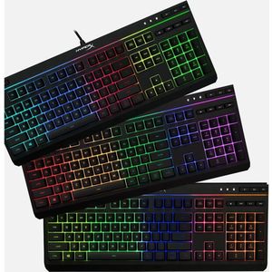 HyperX Alloy Core RGB - membraan gaming toetsenbord, dynamisch RGB, anti-ghosting (Spaans QWERTY)