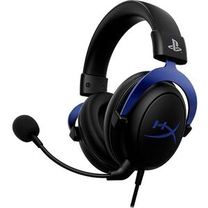 HyperX Cloud Gaming Over Ear headset Gamen Kabel Stereo Zwart/blauw