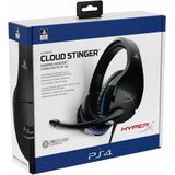 HyperX Cloud Stinger (PS4 Licensed) Over Ear headset Gamen Kabel Stereo Zwart/blauw