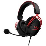 HyperX - Cloud Alpha - Gaming Headset - Zwart, Rood - Bedraad