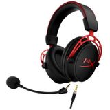 HyperX - Cloud Alpha - Gaming Headset - Zwart, Rood - Bedraad