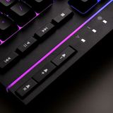 HyperX - Alloy Core RGB - Toetsenbord - Zwart - Versterkt Plastic - Morsbestendig