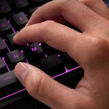 HyperX - Alloy Core RGB - Toetsenbord - Zwart - Versterkt Plastic - Morsbestendig