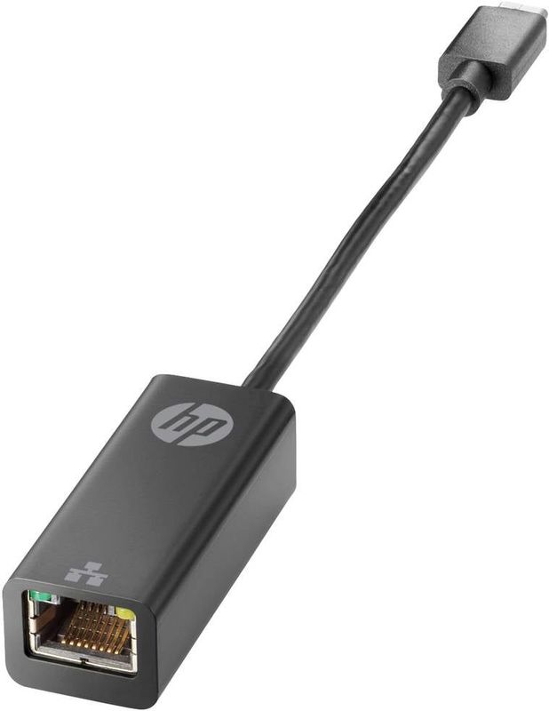 HP USB-C, Netwerk Adapter [1x USB-C stekker - 1x RJ45-bus] USB-C - RJ45 Adapter G2