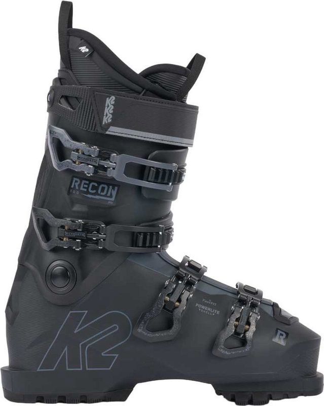 K2 - Recon 100 MV - Skischoenen - Zwart - Powerlite Shell - 1650 gram