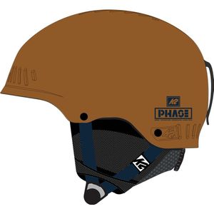 K2 Skis Uniseks – volwassenen fase Pro helm, bruin, L/XL (59-62 cm)