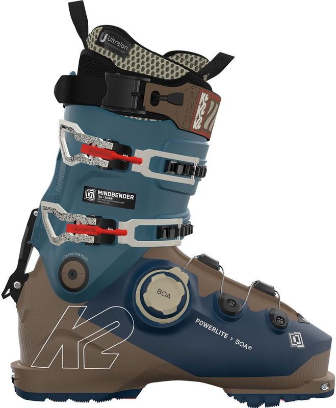 K2 - Heren skischoenen - Mindbender 120 Boa voor Heren van Katoen - Maat 45,5 - Wit