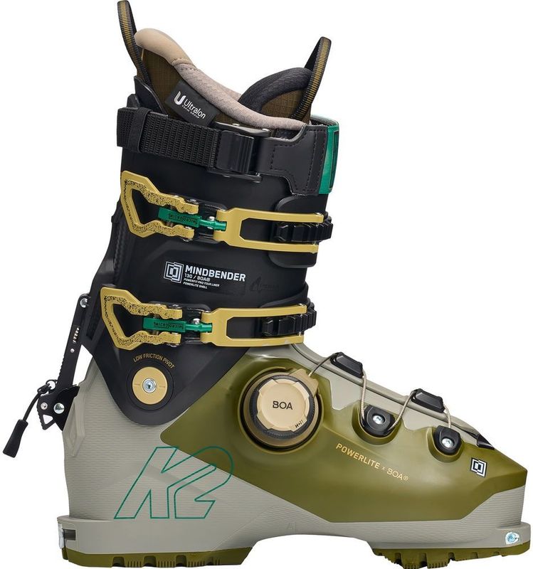 K2 - Heren skischoenen - Mindbender 130 Boa voor Heren van Katoen - Maat 47,5 - Wit
