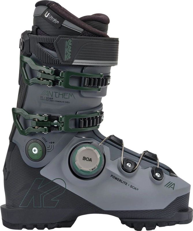 K2 - Anthem 95 Boa - Skischoenen - Grijs - Materiaal: TPU