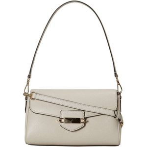 Michael Kors leren crossbody tas Fleur ecru