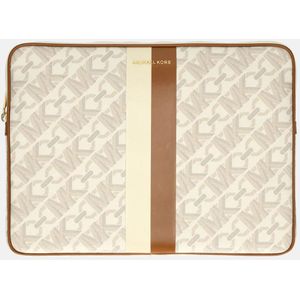 Michael Kors laptophoes 13 inch vanilla/luggage