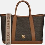 Michael Kors, ‘Luisa’ shopper tas Bruin, Dames, Maat:ONE Size