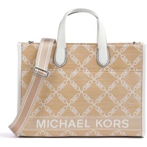 Michael Kors Gigi LG Grab tote bag nat/opticwht shopper dames