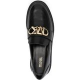 Michael Kors - Maat 40 - Parker Leather Loafer Dames Schoen - Zwart