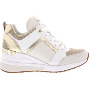 Dames Sneakers Michael Kors Georgie Trainer Pale Gold Goud