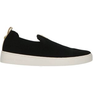 Dames Instappers & Ballerina's Michael Kors Juno Knit Slip On Black Zwart - Maat 40