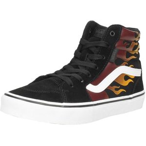 Vans Filmore Hi Sneakers voor kinderen, uniseks, Faded Flame Black, 38 EU