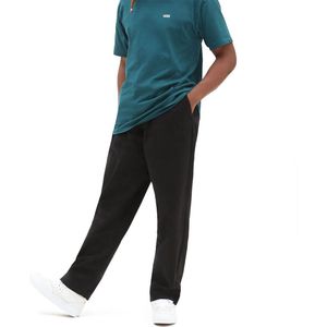 Vans - Broeken - Range Baggy Tapered Elastic Waist Pant Black voor Heren - Maat M - Zwart