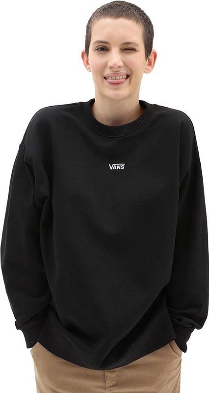 Vans - VN0A7RMBBLK1 - Sweatshirt - Zwart - Lange Mouwen - Katoen