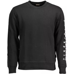 Napapijri - Sweatshirt - Zwart - Katoen