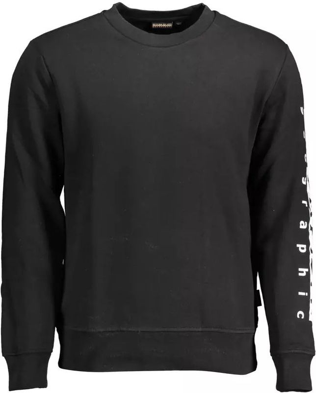 Napapijri - Sweatshirt - Zwart - Katoen