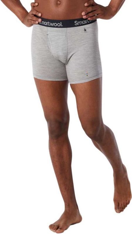 Smartwool - Merino Boxer Brief - Lichtgrijs - Merinowol en Polyester