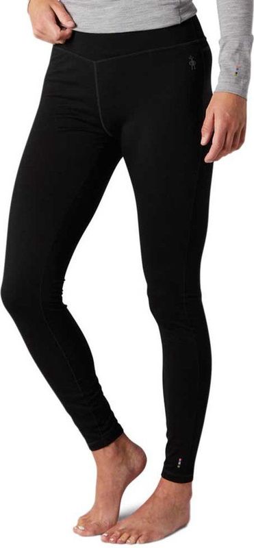 Smartwool - Classic All-Season Merino Base Layer Bottom - Zwart - Merinowol/Nylon