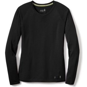 Smartwool Classic All-season Merino T-shirt Met Lange Mouwen Zwart S Vrouw