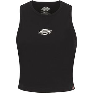 Dickies - Powers - Mouwloos T-shirt - Zwart - Vrouwen