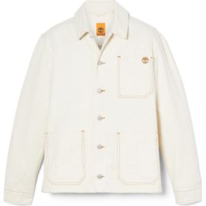 Timberland - WF Chore Jacket - Undyed - Katoen-Hennep - Verstelbare Manchetten