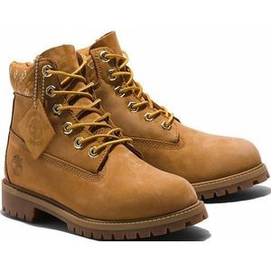 Timberland 6 In Premium Boot 0A5SY6, voor een jongen, Geel, Trappers,Laarzen, maat: 37