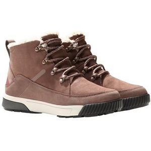The North Face - AprÃ¨s-skischoenen - W Sierra Mid Lace Wp Deep Taupe/Wild Ginger voor Dames - Maat 6 US - Bruin