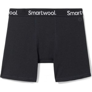 Smartwool - Wandel- en bergsportkleding - M Active Boxer Brief Boxed Black voor Heren van Wol - Maat S - Zwart