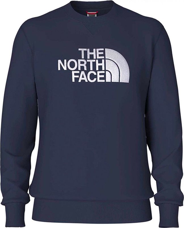 The North Face Drew Peak Crew Casual Sweater Heren Donkerblauw