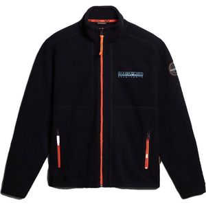 Napapijri T-anderby Sweatshirt Met Volledige Rits Zwart Man