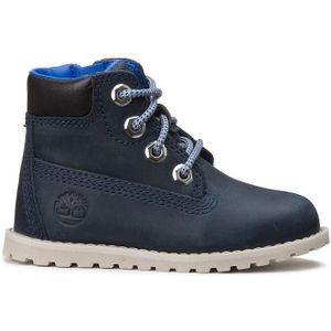 Boots in leer Pokey Pine TIMBERLAND. Leer materiaal. Maten 24. Blauw kleur